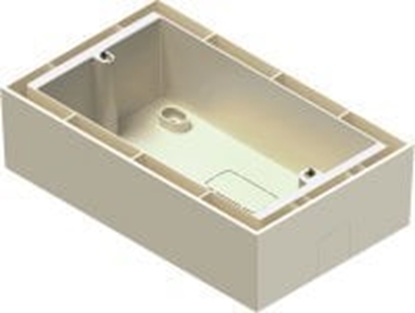 Attēls no Audac AUDAC WB50/W Wall box for DW5065/WP523/MWX65 Surface mount box for audac wallpanel - white