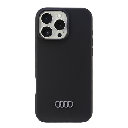 Изображение Audi Silicone Case iPhone 16 Pro Max 6.9" czarny|b