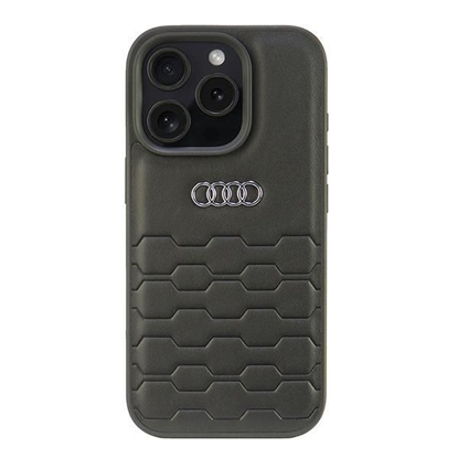 Изображение Audi Synthetic Leather iPhone 16 Pro 6.3" czarny|b