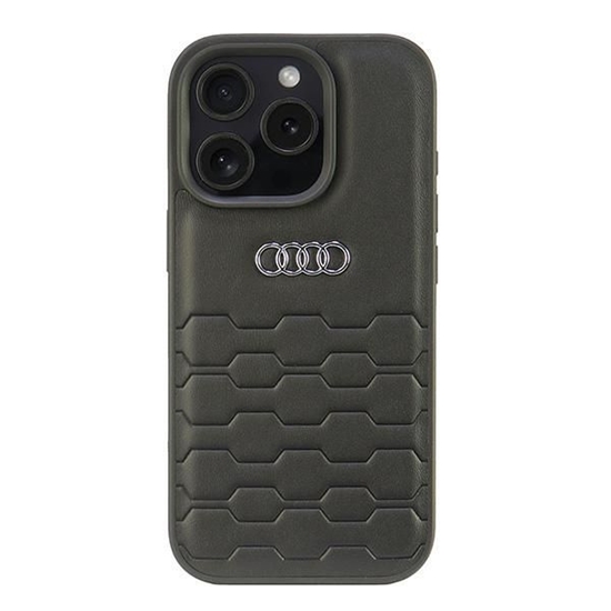 Изображение Audi Synthetic Leather iPhone 16 Pro 6.3" czarny|b