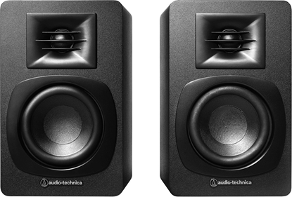 Attēls no Audio-Technica Active Bookshelf Speakers AT-SP3X (black, Bluetooth 5.3)