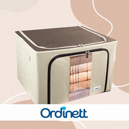 Attēls no Auduma kaste Box L 50x40x32cm asorti  8000303315155