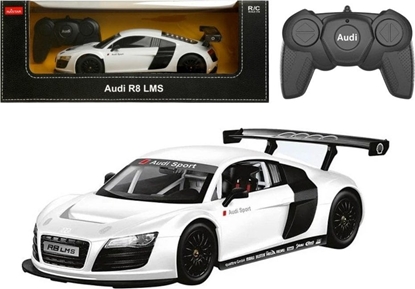 Picture of Auto Sportowe RC 1:18 Zdalnie Sterowane Audi R8 Biae Rastar