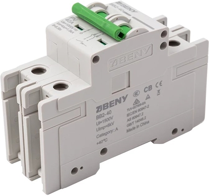 Picture of Automatinis DC jungiklis 2P, 40A, 1000VDC