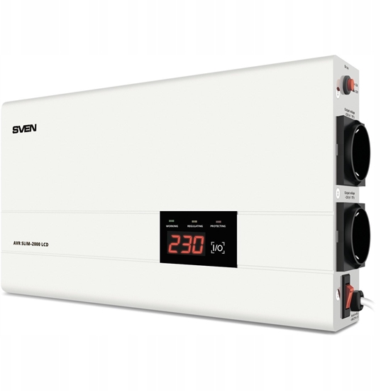 Изображение Automatyczny regulator napicia AVR SLIM-2000 LCD