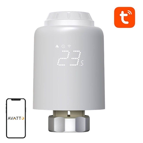 Picture of Avatto Inteligentna gowica termostatyczna Avatto TRV07 WiFi TUYA