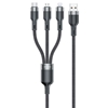 Picture of AWEI kabel CL-975 usb-c|lightning|mico 3w1 czarny|