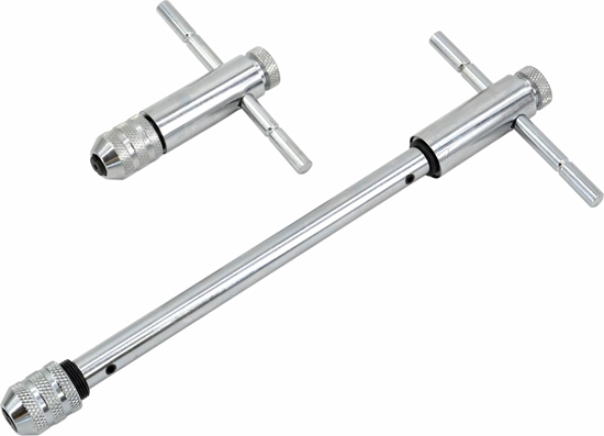 Picture of AWTools AWTOOLS POKRTO DO GWINTOWNIKÓW M3-M10 /250mm  ZACISKOWE T Z GRZECHOTK