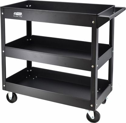 Изображение aw-tools AWTOOLS WÓZEK WARSZTATOWY METALOWY 3 POZIOMY