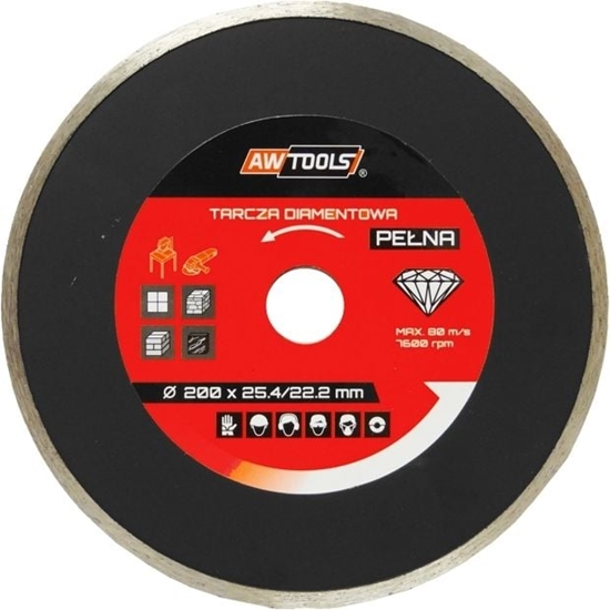 Изображение AWTools Tarcza diamentowa pena 125 x 22,2mm (AW44125)