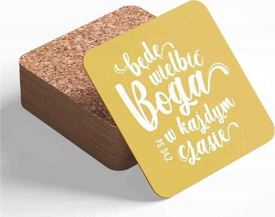 Picture of BaByliss Podstawka korkowa - Bd wielbi Boga