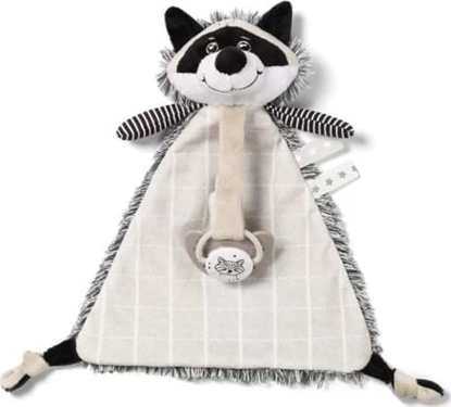 Picture of BabyOno Przytulanka z zawieszk do smoczka Racoon Rocky Baby Ono