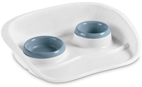 Picture of Baribas bowl set Set Dinner 0 25+0 35L 46x35x11cm gray 8003507977716