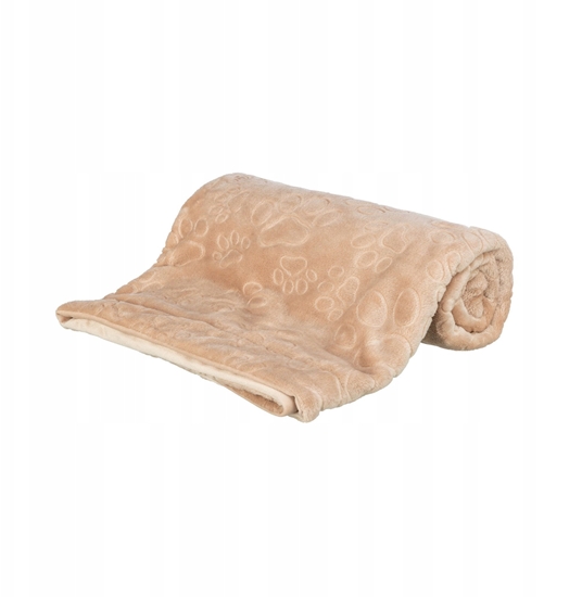 Изображение Barry, koc, dla psa/kota, mikki plusz, beowy 100  75 cm