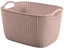 Picture of Basket Knit L rectangle 19L 40x30x23cm pink 3253924849720