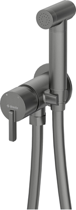 Изображение Bateria bidetowa Deante Silia podtynkowa grafitowy (BQS D34M)