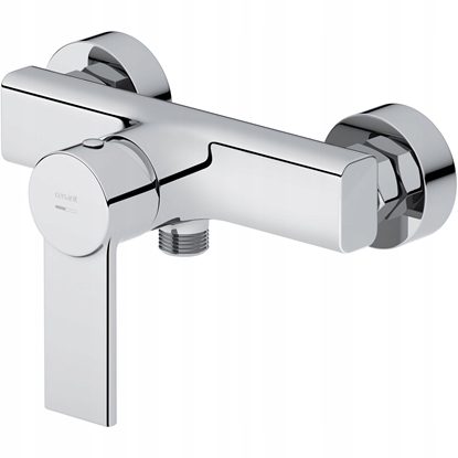 Attēls no Bateria prysznicowa Cersanit (baterie prysznicowe) Bateria natryskowa cienna ZIP chrom (S951-578)