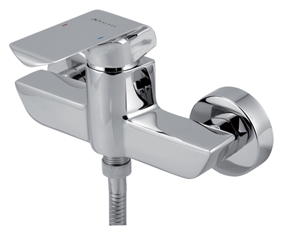 Attēls no Bateria prysznicowa Ferro Kvadro chrom (35060/1.0)