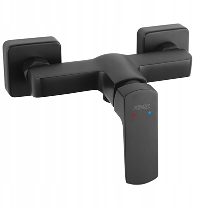 Attēls no Bateria prysznicowa Ferro cienna bateria prysznicowa czarny