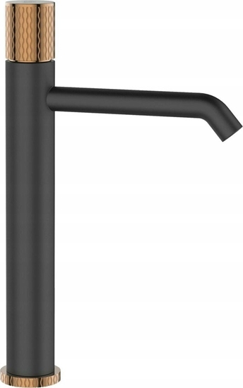 Изображение Bateria umywalkowa Sourcing MIXER WASHBASIN HIGH STARLIGHT BLACKGOLD