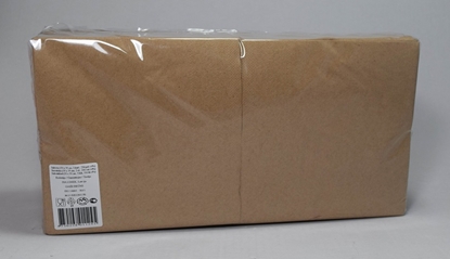 Picture of Bāra salvetes LENEK, BIO gaiši brūnas, 24x24, 2sl., 200gab