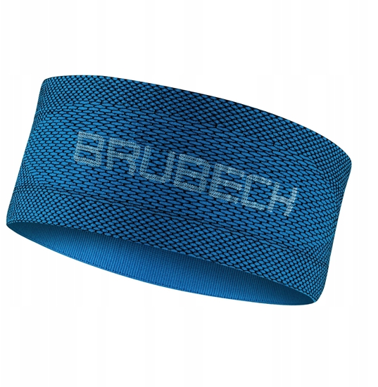 Picture of BD1005U Opaska unisex 3D PRO niebieski/czarny S/M