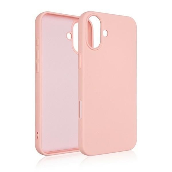Изображение Beline Beline Etui Silicone iPhone 16 6.1" róowo-zoty/rose gold