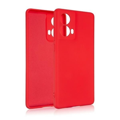 Attēls no Beline Beline Etui Silicone Moto G85 5G czerwony/red