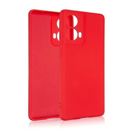 Изображение Beline Beline Etui Silicone Moto G85 5G czerwony/red