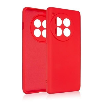 Attēls no Beline Beline Etui Silicone OnePlus 12 5G czerwony/red