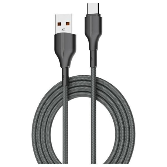 Picture of Beline Kabel 25W USB-A|USB-C 2m           czarny|b