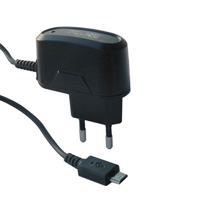 Attēls no Ład. siec. Beline microUSB 1A czarna |black