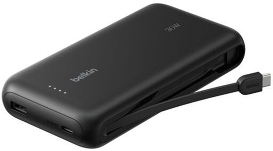 Picture of Belkin Gaming Powerbank 20000mAh 30w integr.USB-C Cab. ENA013hqBK