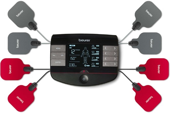 Picture of BEURER CYFROWE URZDZENIE DO ELEKTRYCZNEJ STYMULACJI MINI I NERWÓW TENS/EMS Z FUNKCJ PODGRZEWANIA EM 89 HEAT