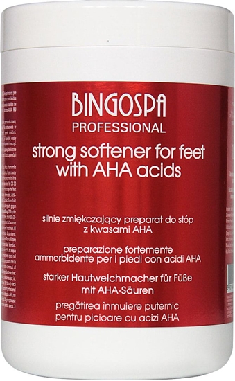 Picture of BingoSpa Silnie zmikczajcy preparat z kwasami AHA BINGOSPA Professional 1000g
