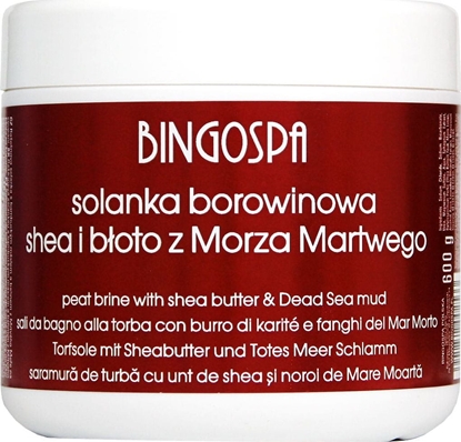 Attēls no BingoSpa Solanka borowinowa z masem shea i botem z Morza Martwego