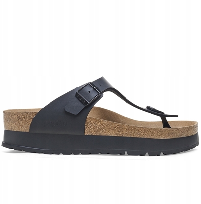 Изображение Birkenstock Papillio Gizeh Platform Vegan 1027367 Czarne 41
