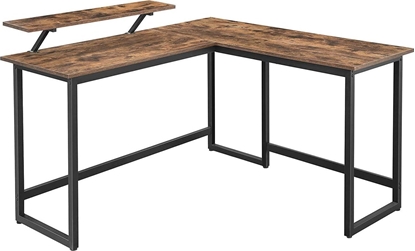 Picture of Biurko Leobert Brzowe 130 cm x 140 cm