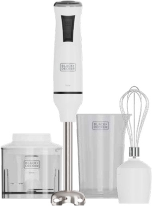 Attēls no Black & Decker BXHBA750E hand blender set 750W white