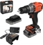 Attēls no Black&Decker Akku-Schlagbohrschr. 18V 2x2Ah. Kof BCD383D2XK