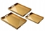 Picture of BLANCHE GOLD Komplet 3 Tac Dekoracyjnych40x30x4cm/35x25x3,5cm/30x20x3,5cm
