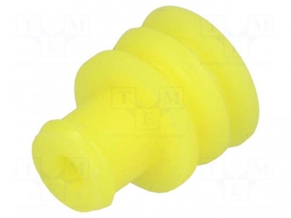 Изображение Blīve stieplēm | Virsblīve 1,5 | dzeltens | Ø kabelis: 1,8÷2,4 mm