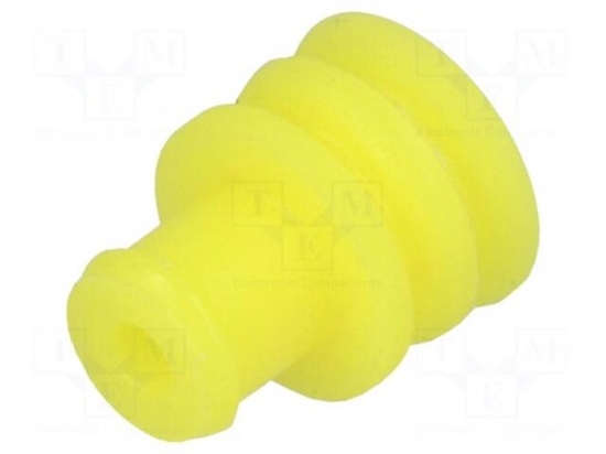 Изображение Blīve stieplēm | Virsblīve 1,5 | dzeltens | Ø kabelis: 1,8÷2,4 mm