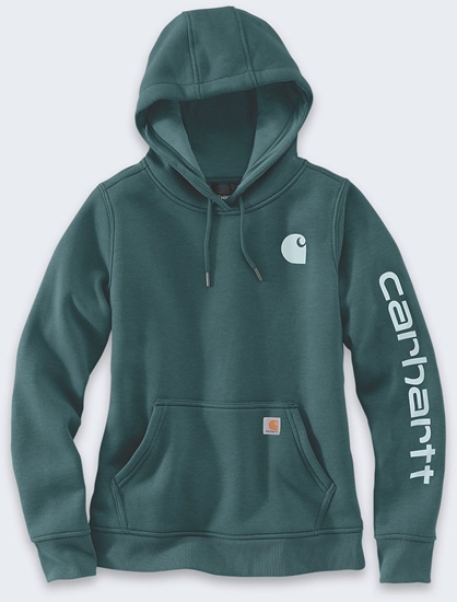 Picture of Bluza Carhartt Iconic Clarksburg Logo Greenstone