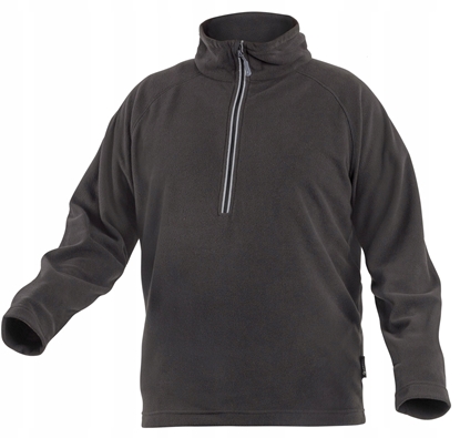 Picture of Bluza polarowa GTV Hoegert HT5K374-M EDER z zamkiem 3/4 czarna M