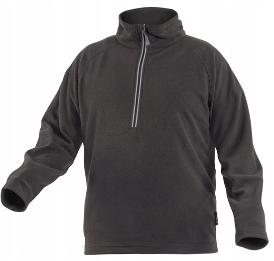Picture of Bluza polarowa GTV Hoegert HT5K374-M EDER z zamkiem 3/4 czarna M