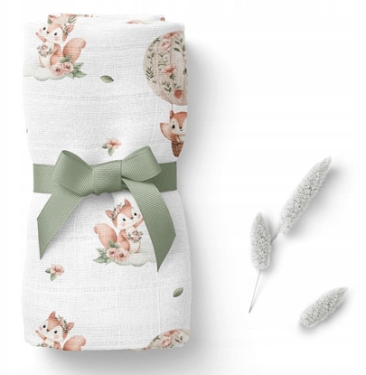 Picture of BOCIOLAND BL189-PIELUSZKA BAMBUSOWA       110X110 WIEWIÓRKI