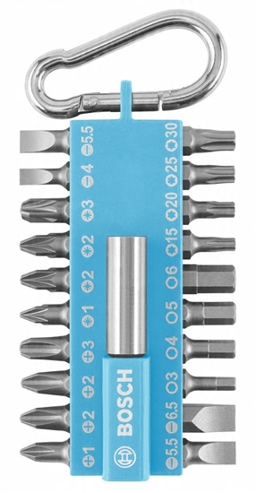 Picture of Skrūvgriežu uzgaļu komplekts Bosch 2607012001; 21 gab.