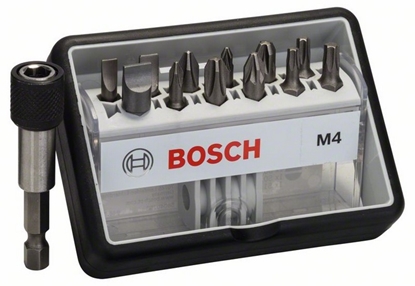 Изображение Bosch Zestaw kocówek wkrcajcych Robust Line M Extra Hart 1/4" 13szt. (2607002566)