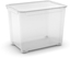 Attēls no Box with lid T Box XL 70L 39x55 5x42 5cm transparent 3253924831787